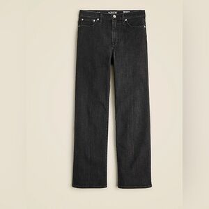 J. Crew high rise cropped kickout jeans black 28